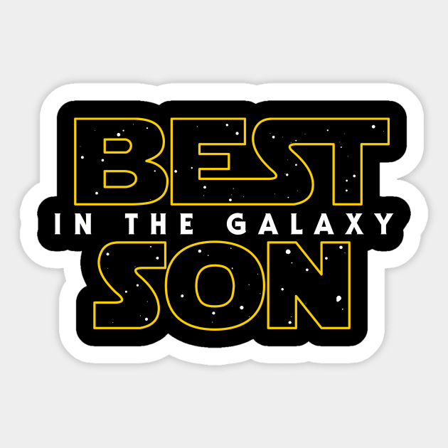 Best Son in the Galaxy v2 Sticker by Olipop